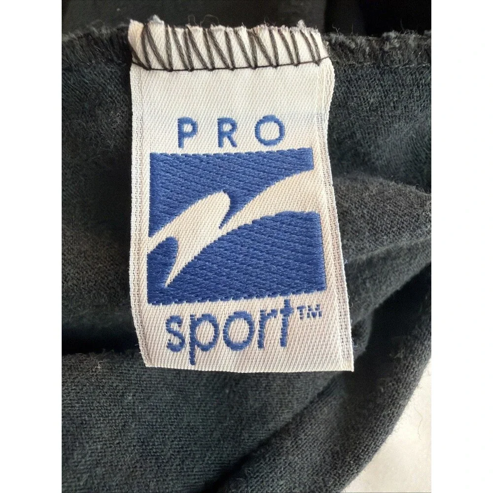 Vintage 90s Pro Spirit Washed Black Sweatshorts L USA Boxy Skate Lounge Gym